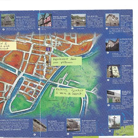 Spacieux T3 Lumineux Dans Quartier Historique Avec Wifi Redon Esterno foto